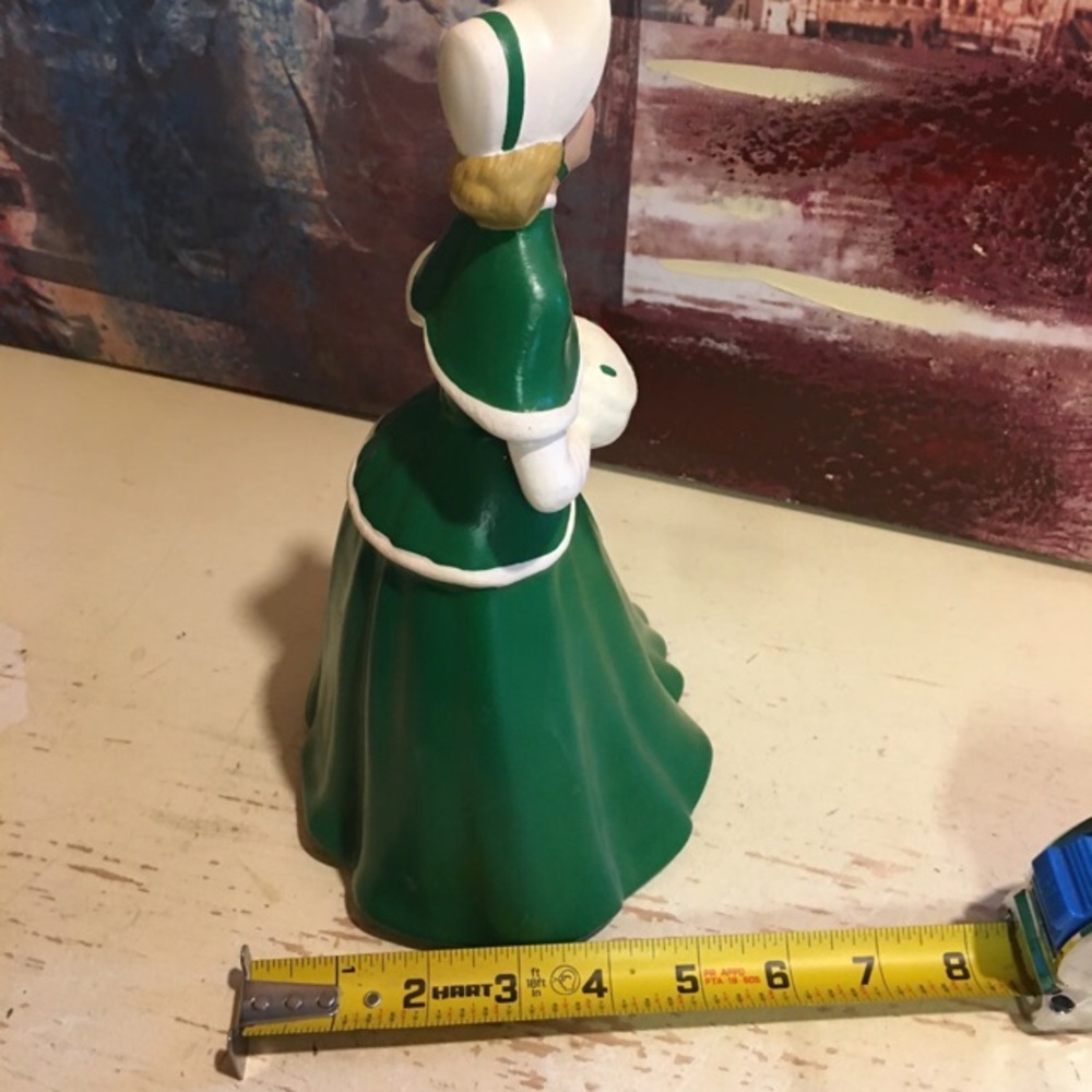 VTG Holland Mold Victorian Lady Figure Hand Painted Ceramic - Picture 5 of 9
